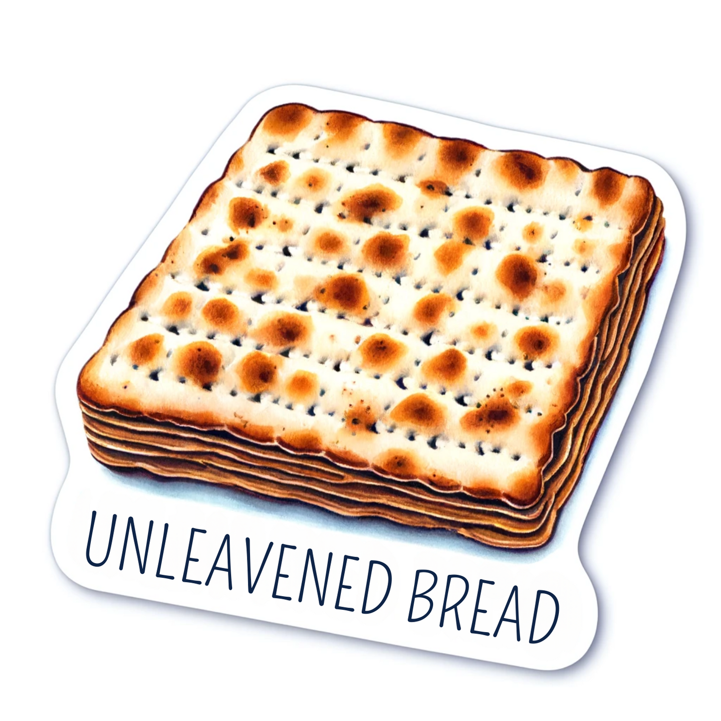 Unleavened Bread Sticker - Coming Soon! - Scribbles & Scriptures