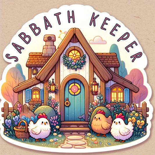 Sabbath Keeper Sticker - Scribbles & Scriptures