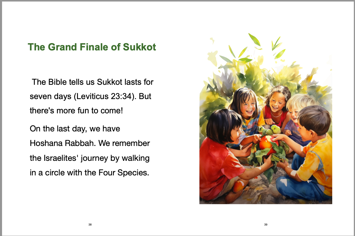 A Tale of Sukkot - Scribbles & Scriptures