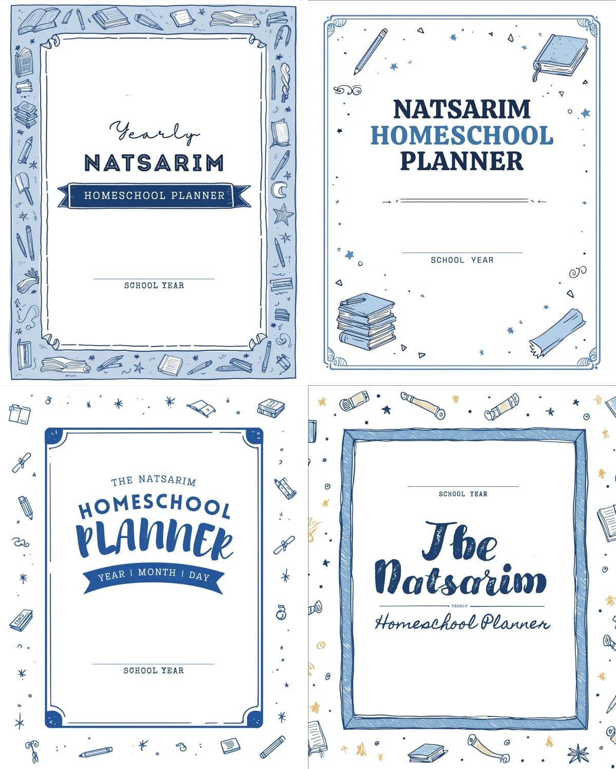 Natsarim Homeschool Planner Printable - jn2P_g