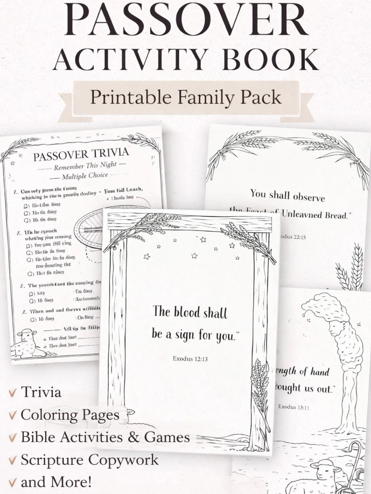 Passover Printable Set - svKXUw