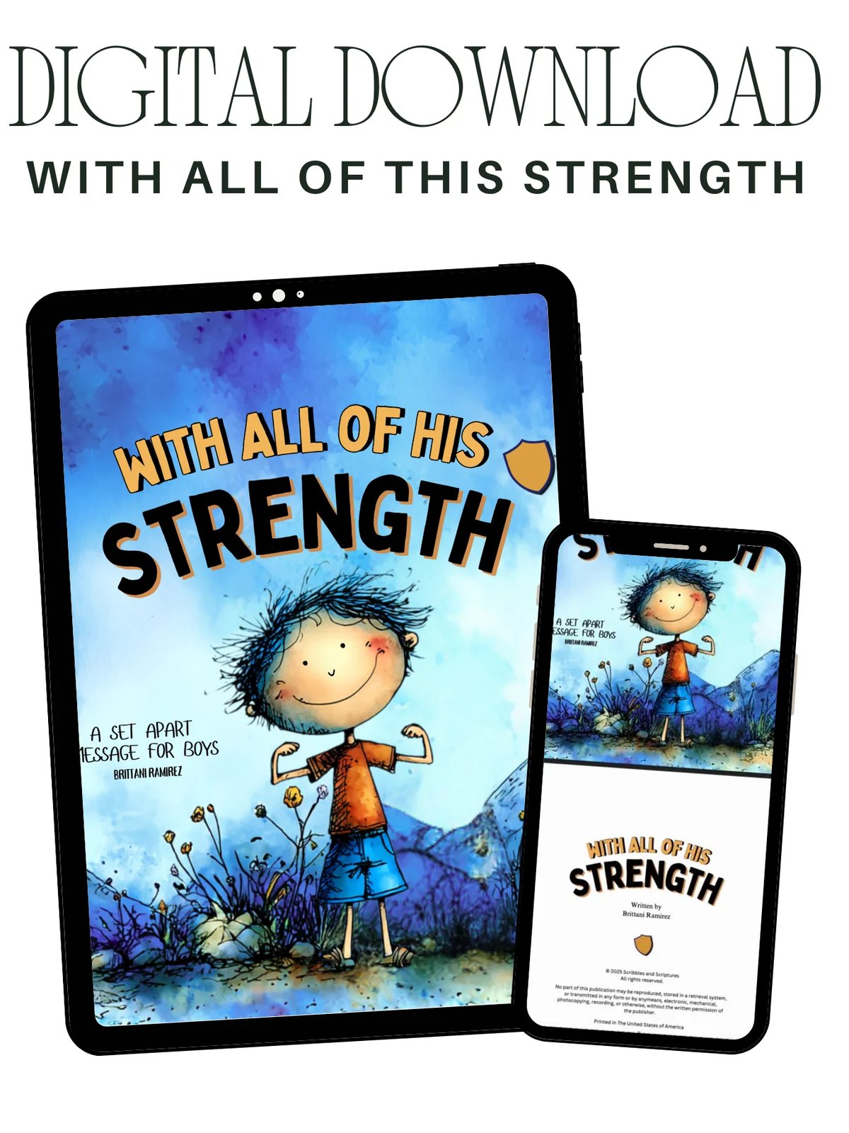 With All of His Strength - Digital Download - rdZTXw