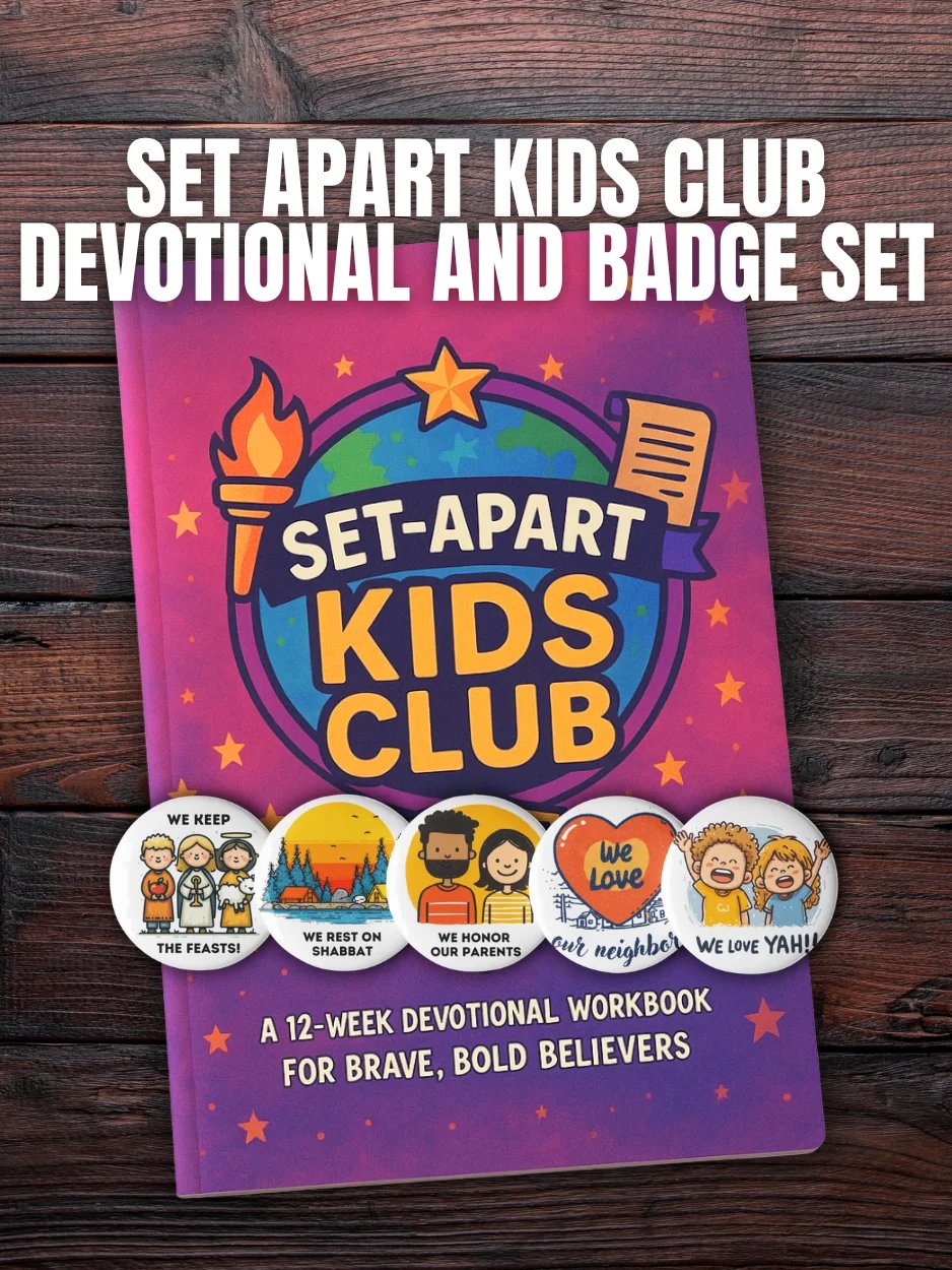 Set Apart Kids Club Devotional and Badge Set! - qP9-Yw