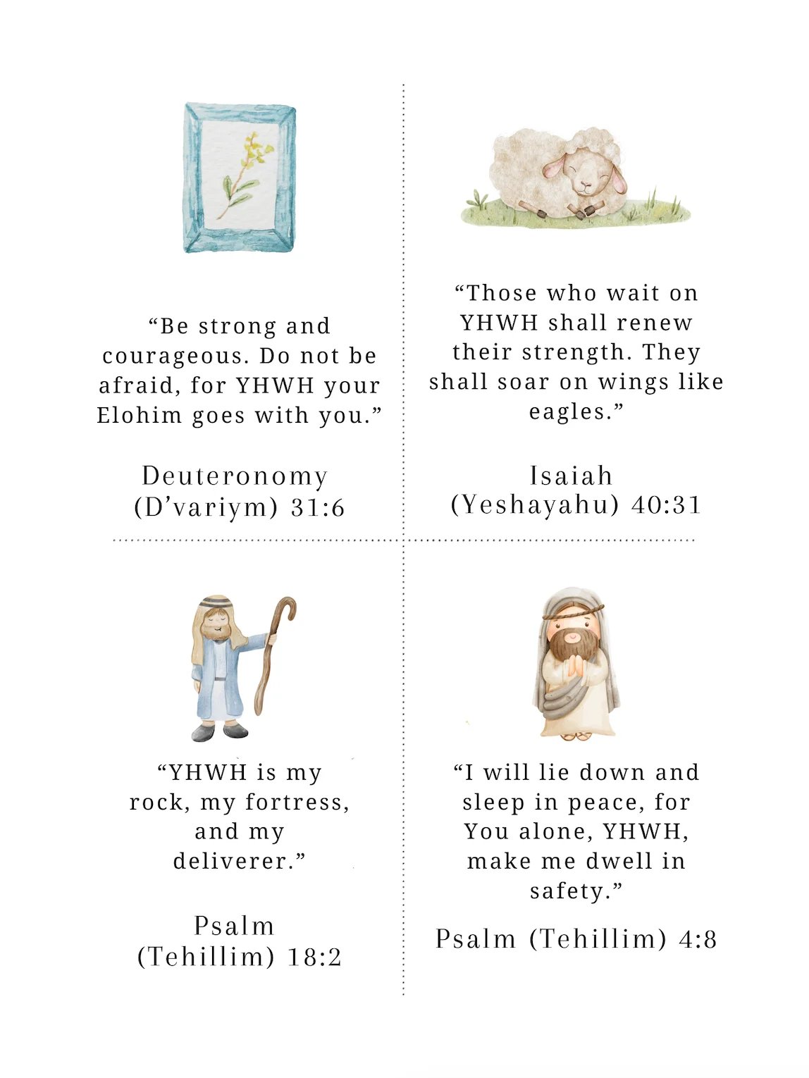 Kids Memory Verse Cards – Printable Set (28 Cards) - 5J8ylg