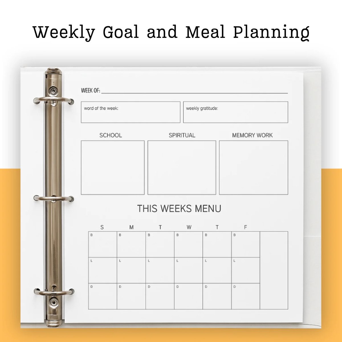 Natsarim Homeschool Planner Printable - U7neng