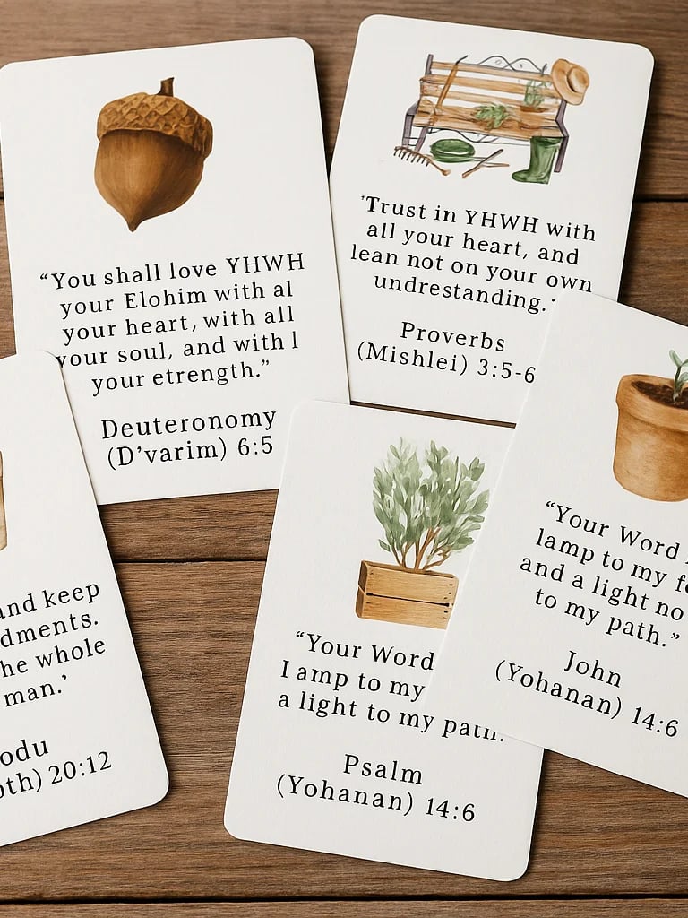Kids Memory Verse Cards – Printable Set (28 Cards) - G3B6sQ