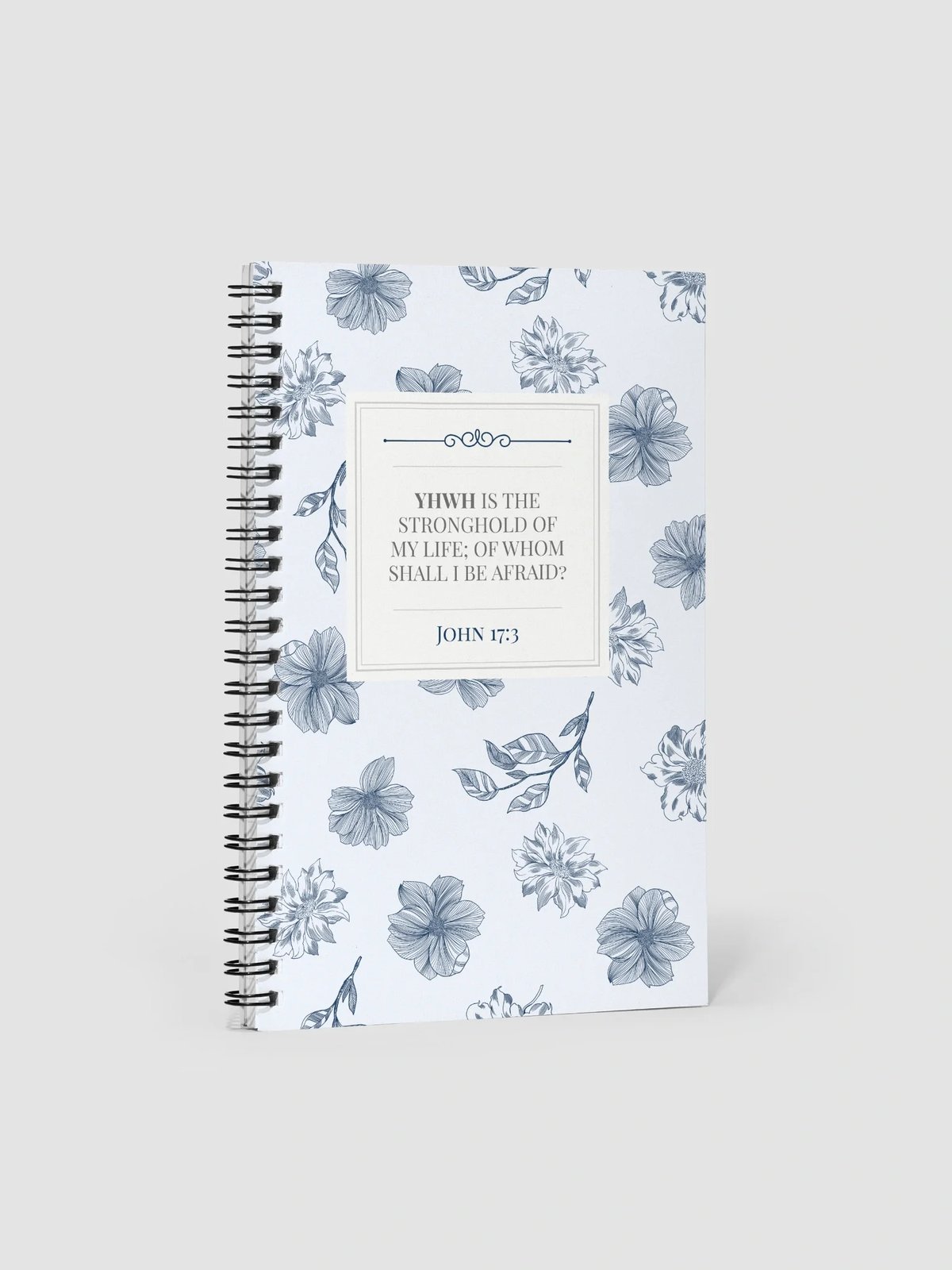 YHWH Strength Spiral Notebook - x6rO6iMLwOM
