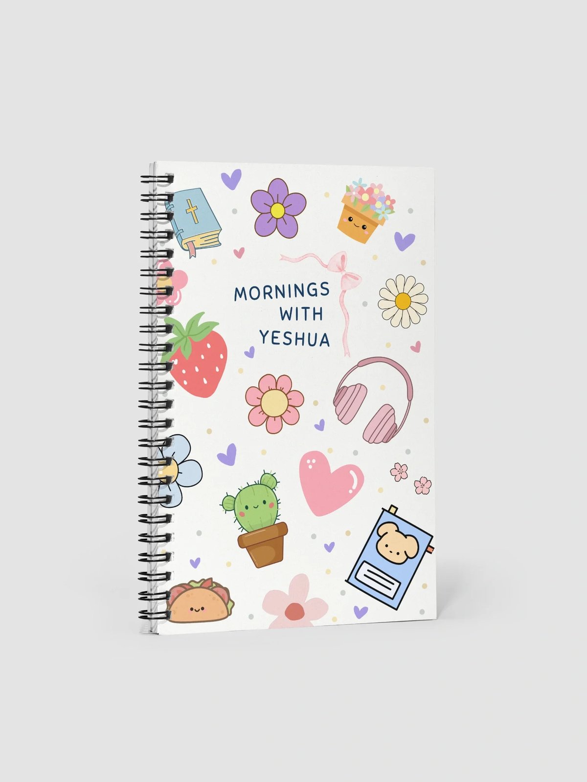MORNINGS WITH YESHUA Spiral Notebook - CfXPDv4NOzE