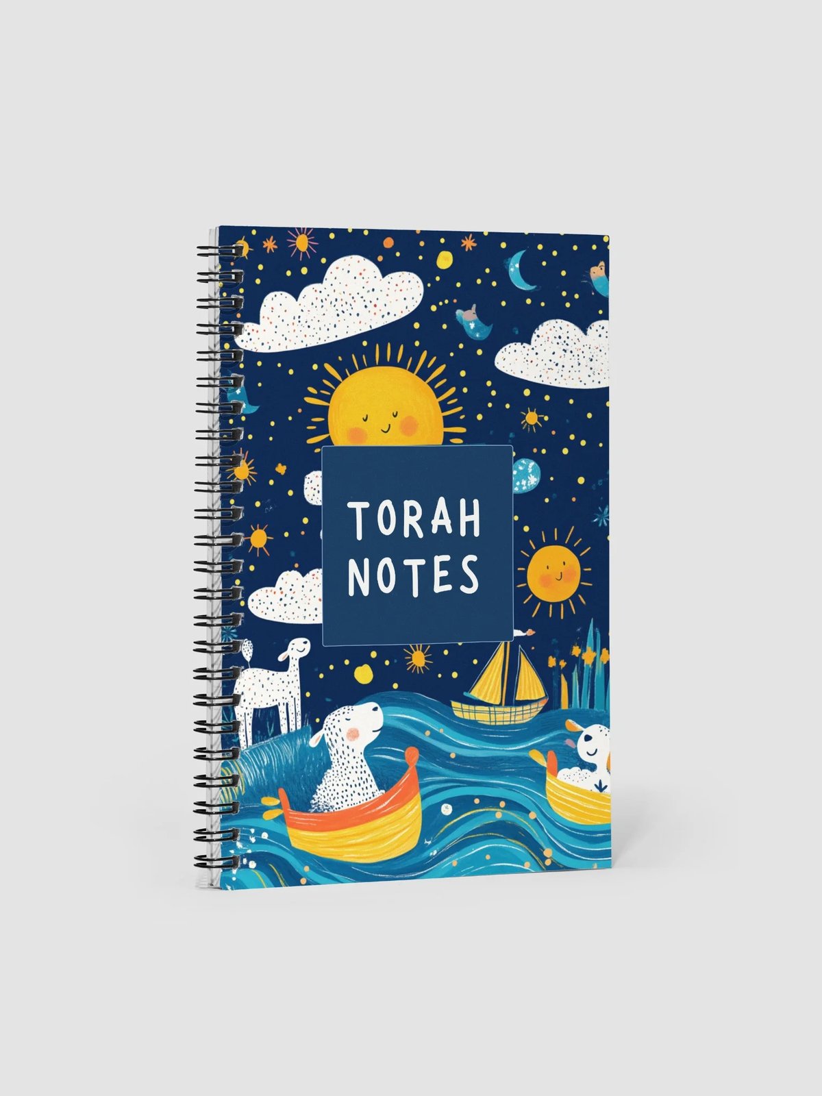Celestial Torah Notes Spiral Notebook - zJFRoXECCi4
