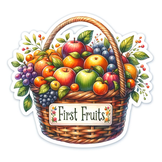 First Fruits Sticker