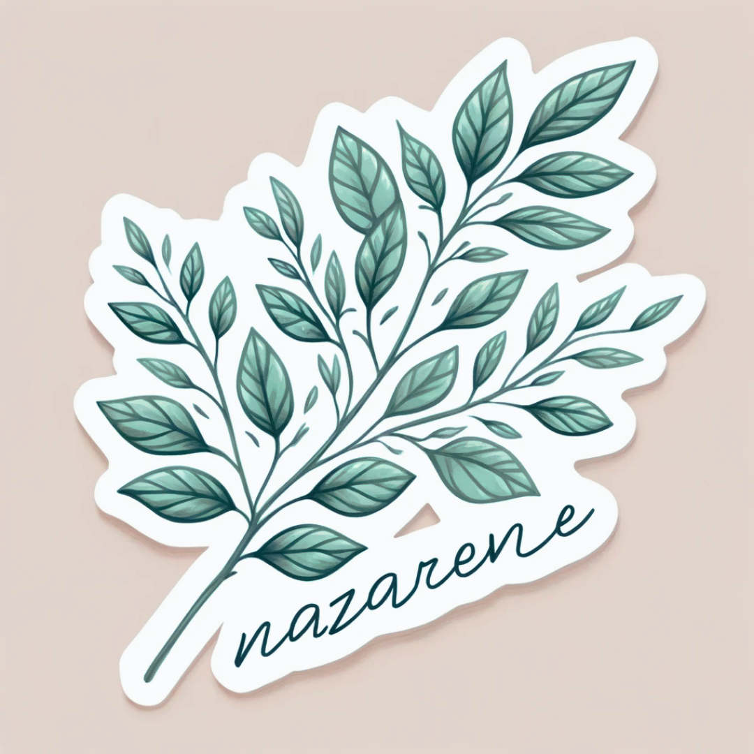 Nazarene Sticker - Scribbles & Scriptures